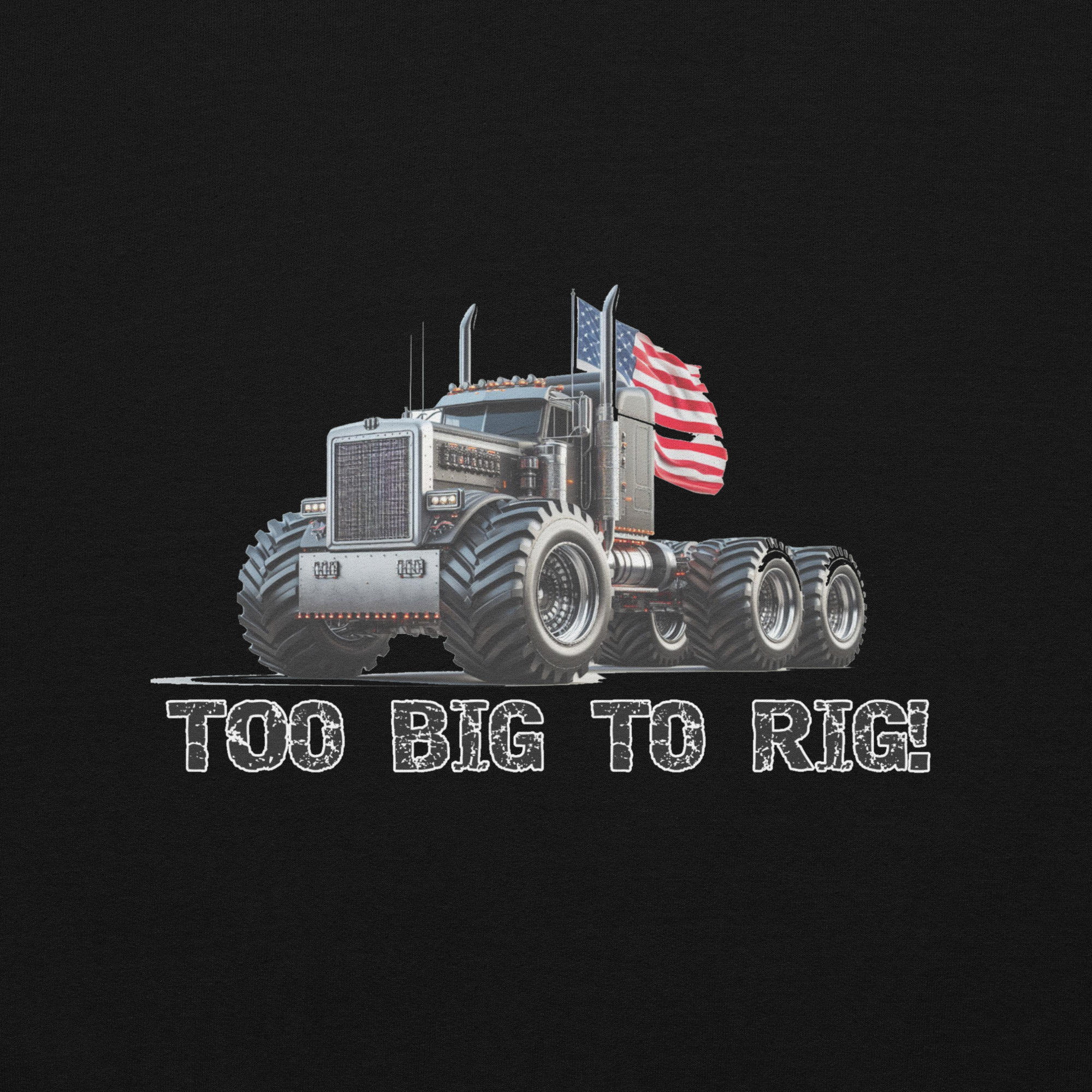 Too Big To Rig Presidential Campaign 2024 | Unisex Hoodie