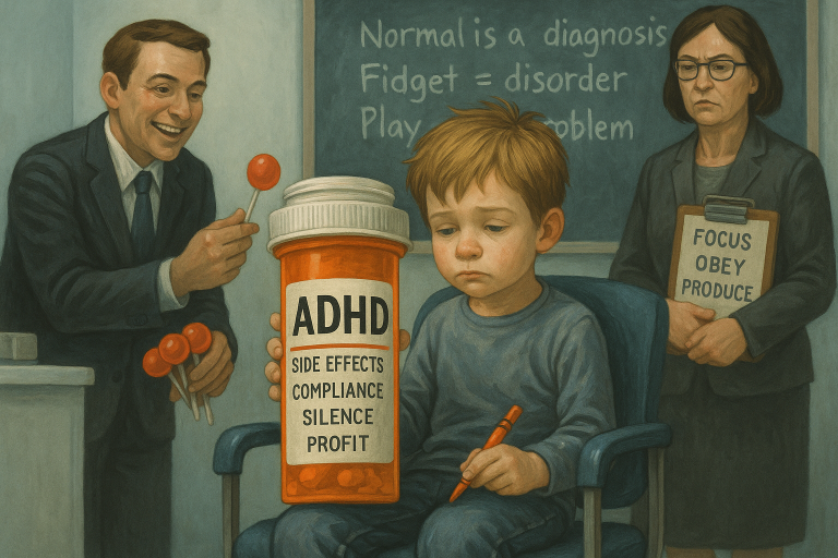The ADHD Empire: How Big Pharma Invented a Diagnosis and Crushed the Lawsuits That Challenged It