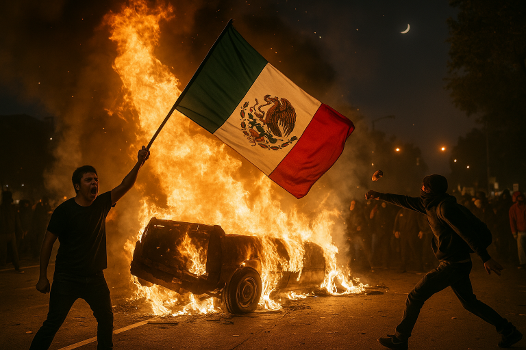 This Isn’t a Protest—It’s an Insurrection Wrapped in a Flag That Isn’t Ours!